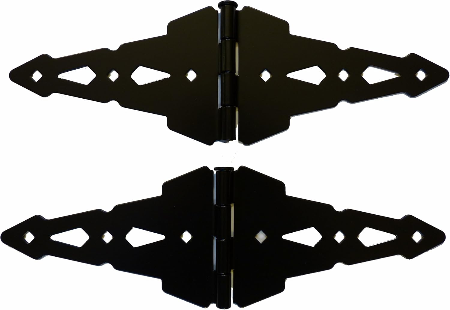 Wood Fence Hinge/Latch Gate Kit Hardware - Single Gate Kit (Wood Gate Hinges and Latch)