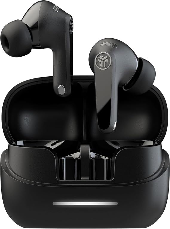 JLab, JBuds Pods ANC, True Wireless Earbuds, Active Noise Cancelling, Bluetooth Multipoint, Black