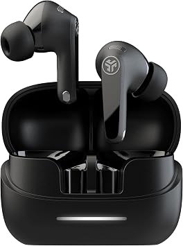 JLab, JBuds Pods ANC, True Wireless Earbuds, Active Noise Cancelling, Bluetooth Multipoint, Black