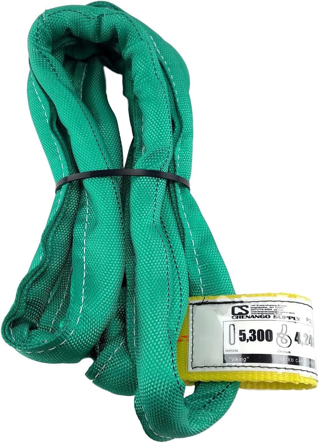 Chenango Supply VR2 Sling - 20ft Green Round -14 Chenango Supply VR2 Sling - 20ft Green Round -14