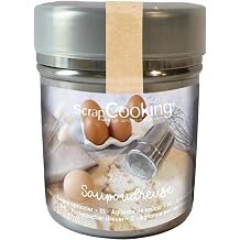 ScrapCooking - Shaker with Fine Mesh Flour, Sugar, Cocoa