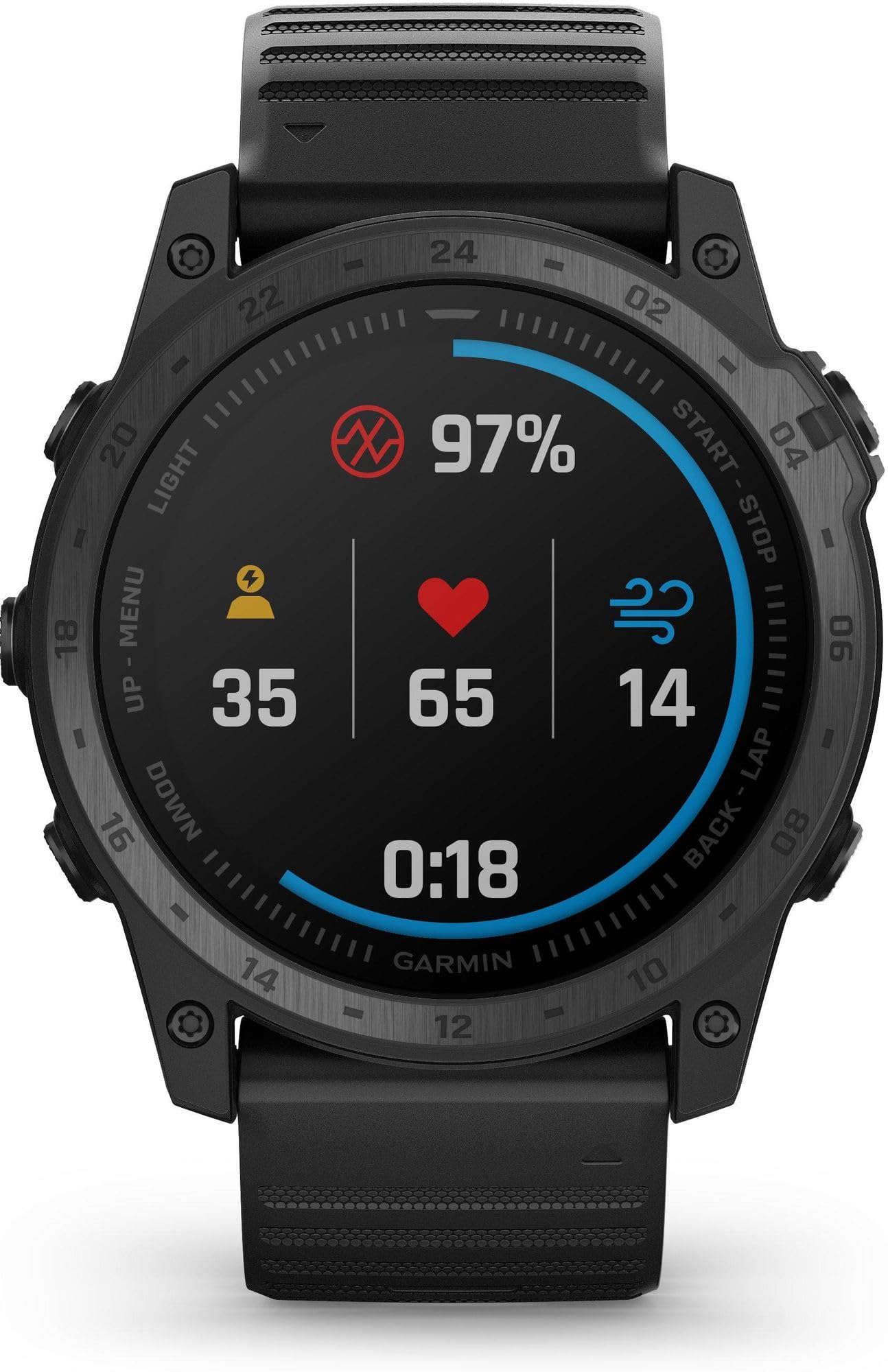 Garmin tactix® 7 - Standard Edition Montre GPS Tactique avancée avec Bracelet en Silicone Numéro de référence 010-02704-01