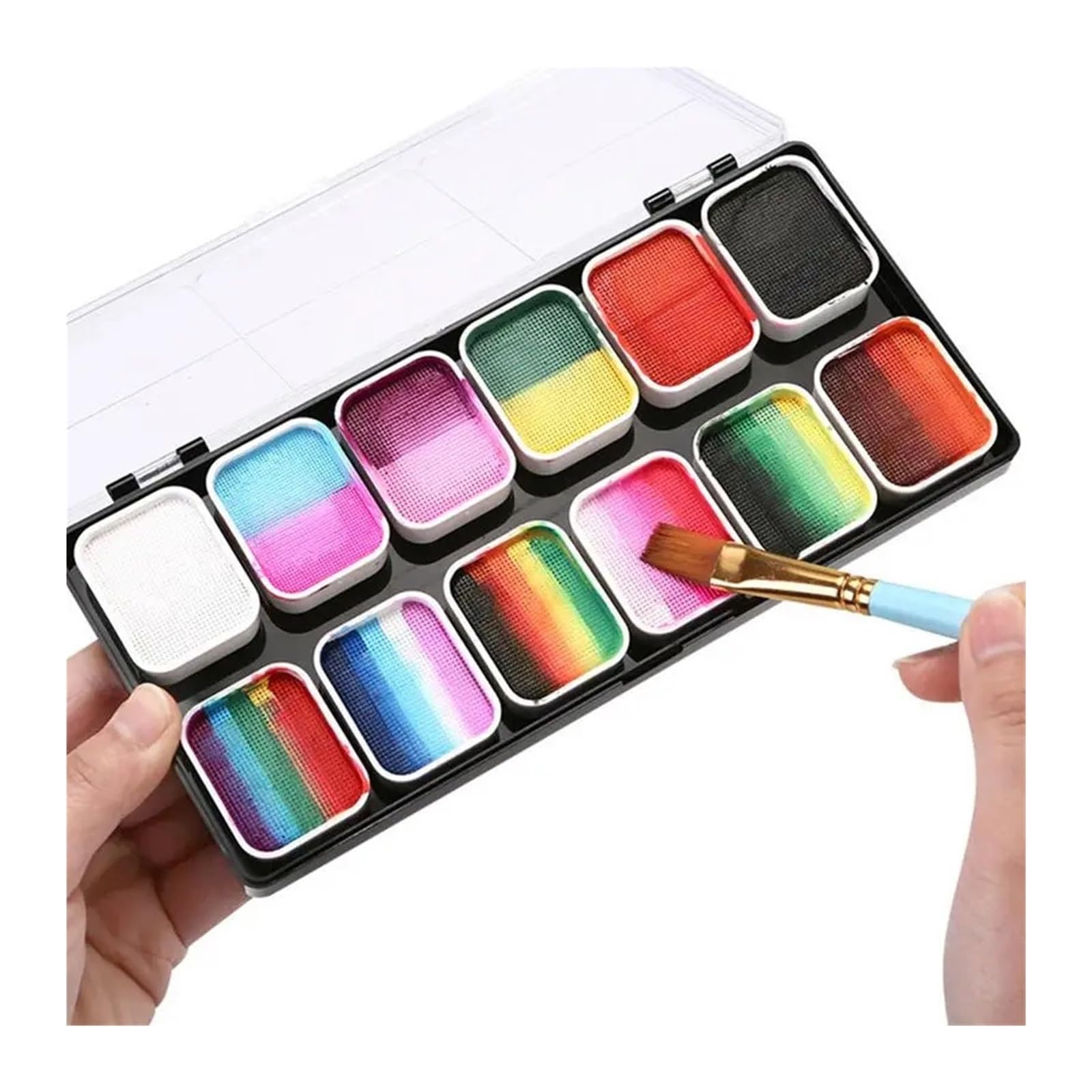 paleta de pintura corporal Paleta de maquillaje pintura corporal(B)