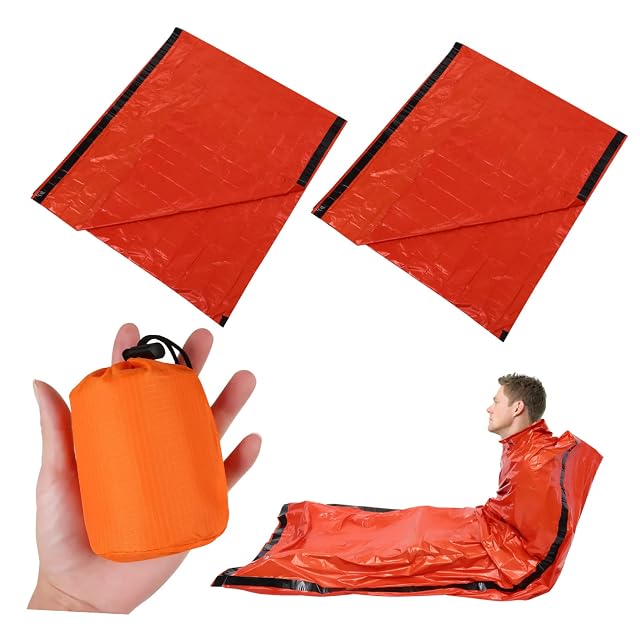 SUPVOX 2pcs Outdoor Sleeping Bag Storage Bag for Warmth Camping Hiking Survival