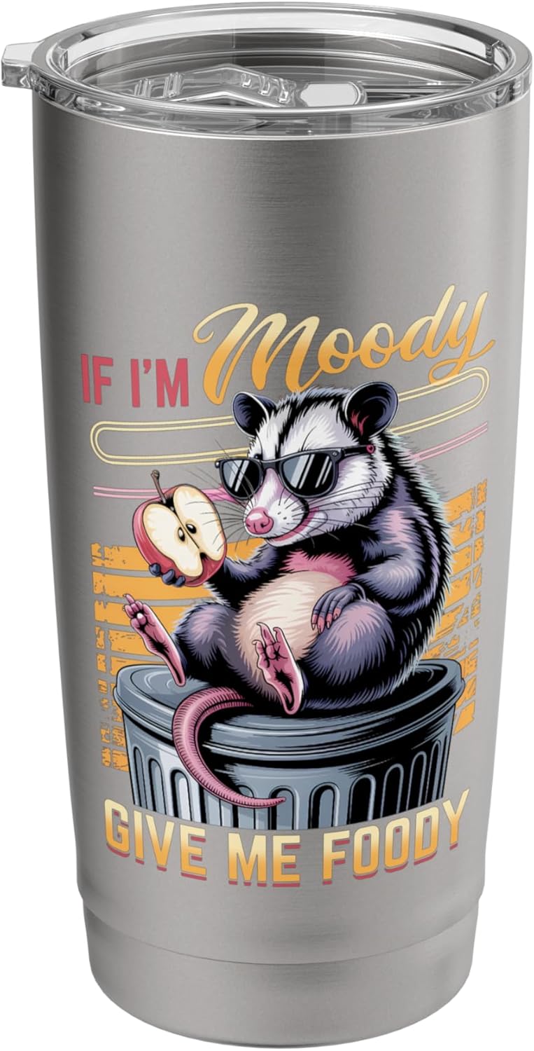 Funny Opossum Stainless Steel Insulated Tumbler