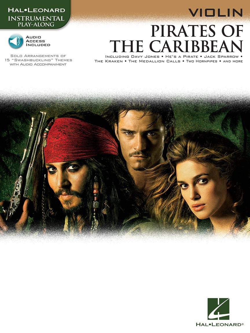 Pirates of the Caribbean: Violin (Hal Leonard Instrumental Play-Along) (Includes Online Access Code)