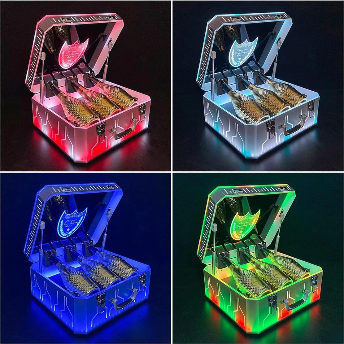 Amazon｜シャンパンVIPボトルプレゼンター、LEDシャンパンボトル