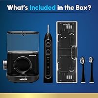Vista 4 de Waterpik Sonic-Fusion 2.0 Professional Flossing Electric Toothbrush with Water Flosser Combo In One, Black SF-04, Packaging May Vary