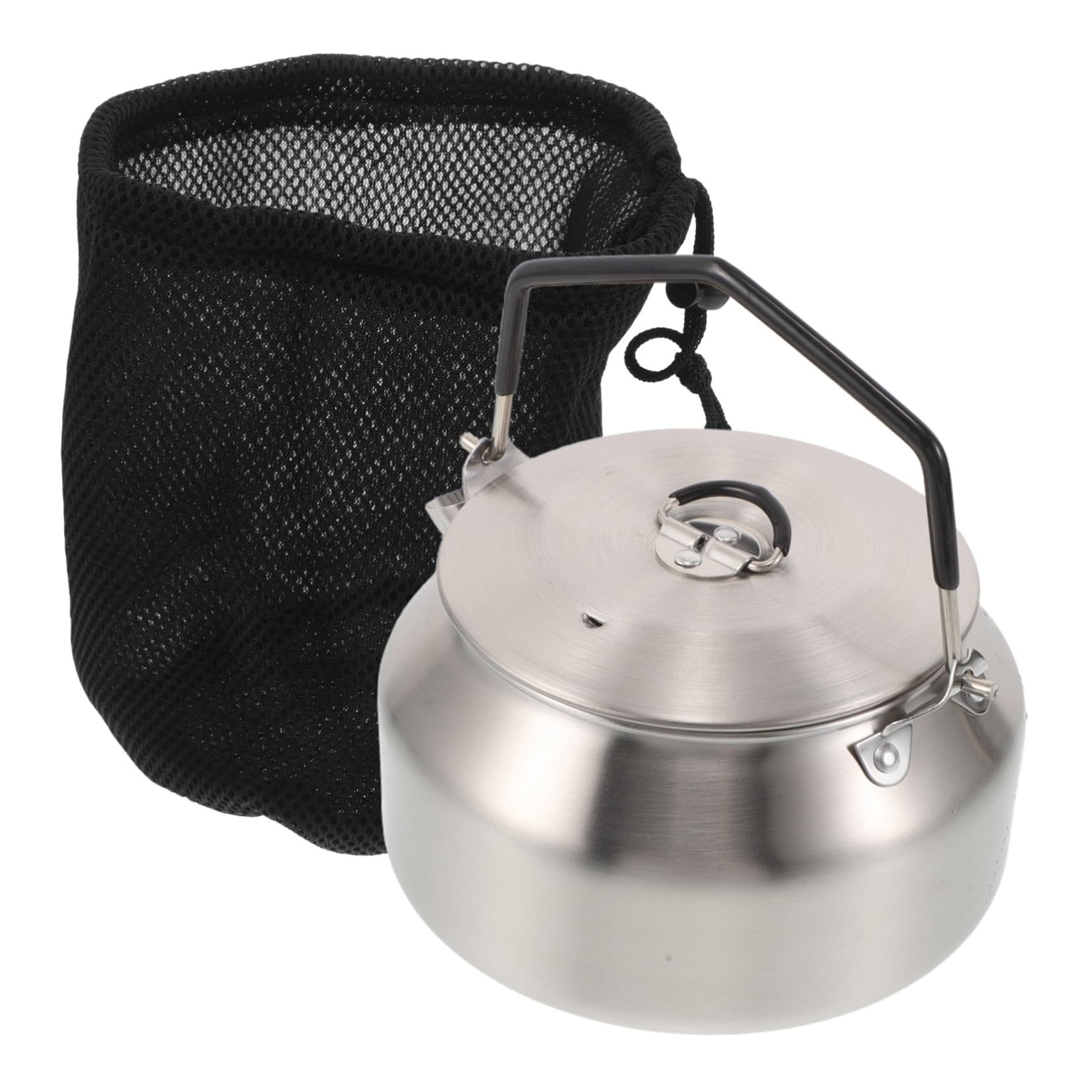Bouilloire en acier inoxydable de trekking durable et ultra légère