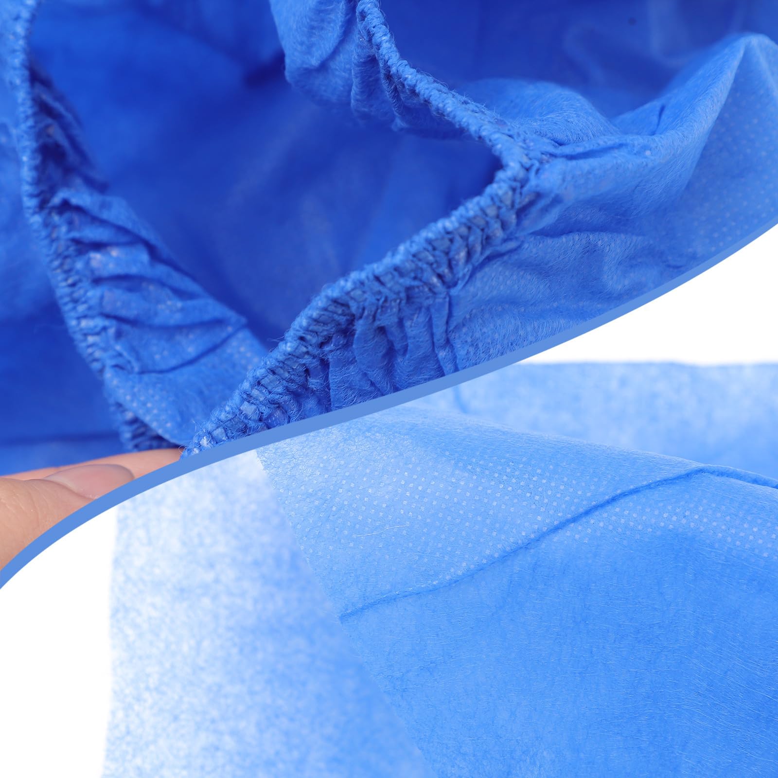 Faldas para Baño Desechables de Tela No Tejida, 10 Unidades en Azul, Ligeras y Transpirables, para Tratamientos en SPA y Sauna