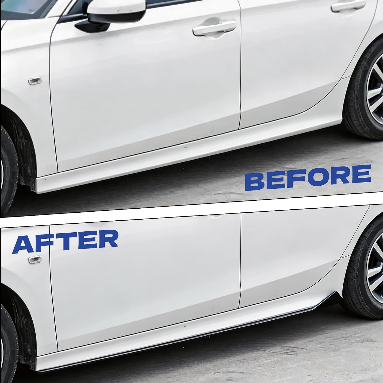 Side Skirts Kit Extensions for Honda Civic Sedan and Hatchback 2022-2026