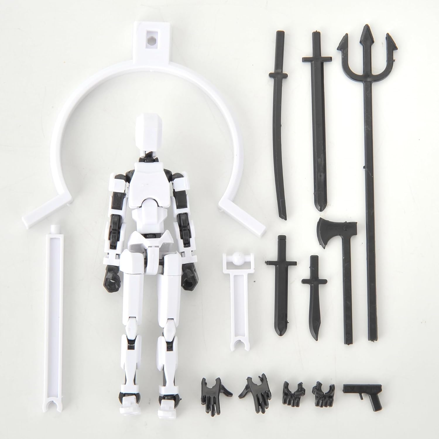 PowerTRC T13 Dummy Action Figure Pink – Dummy Multi-Jointed Movable Titan Lucky 13 Collectible Toy image 5