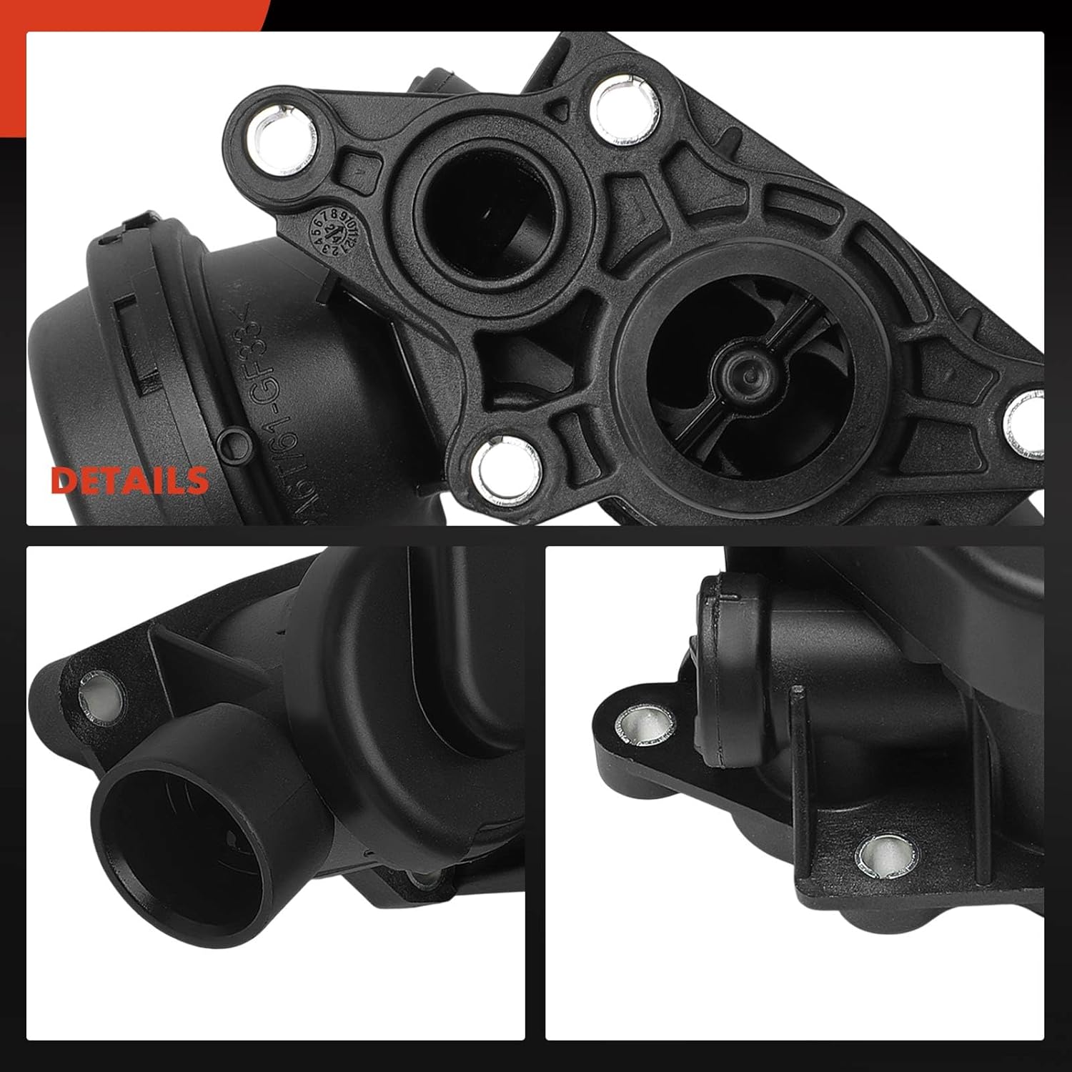 A-Premium Engine Crankcase Vent Valve Compatible with Audi Q7 2020-2024, A6 allroad 2020-2024, A6 A8 Quattro 2019-2024, Q8 2019-2024, S4/S5/SQ5 2018-2024, S6 2020-202, A7 S5 S7 SQ5 Sportback