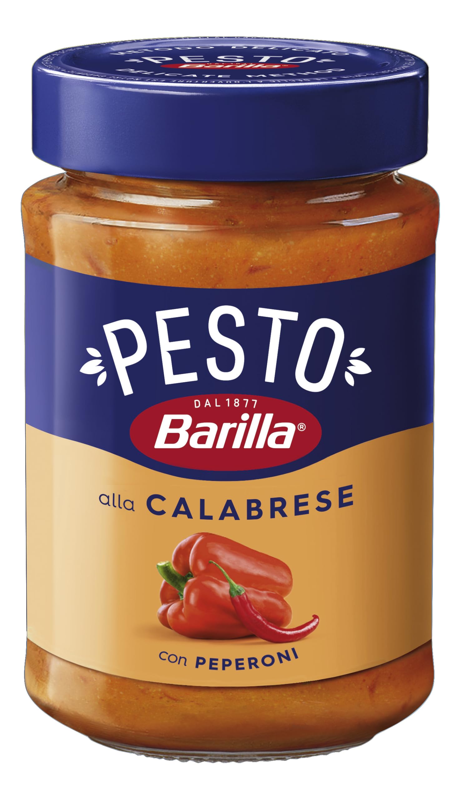 Barilla Pesto Rosso alla Calabrese - Confezione 12 Pezzi