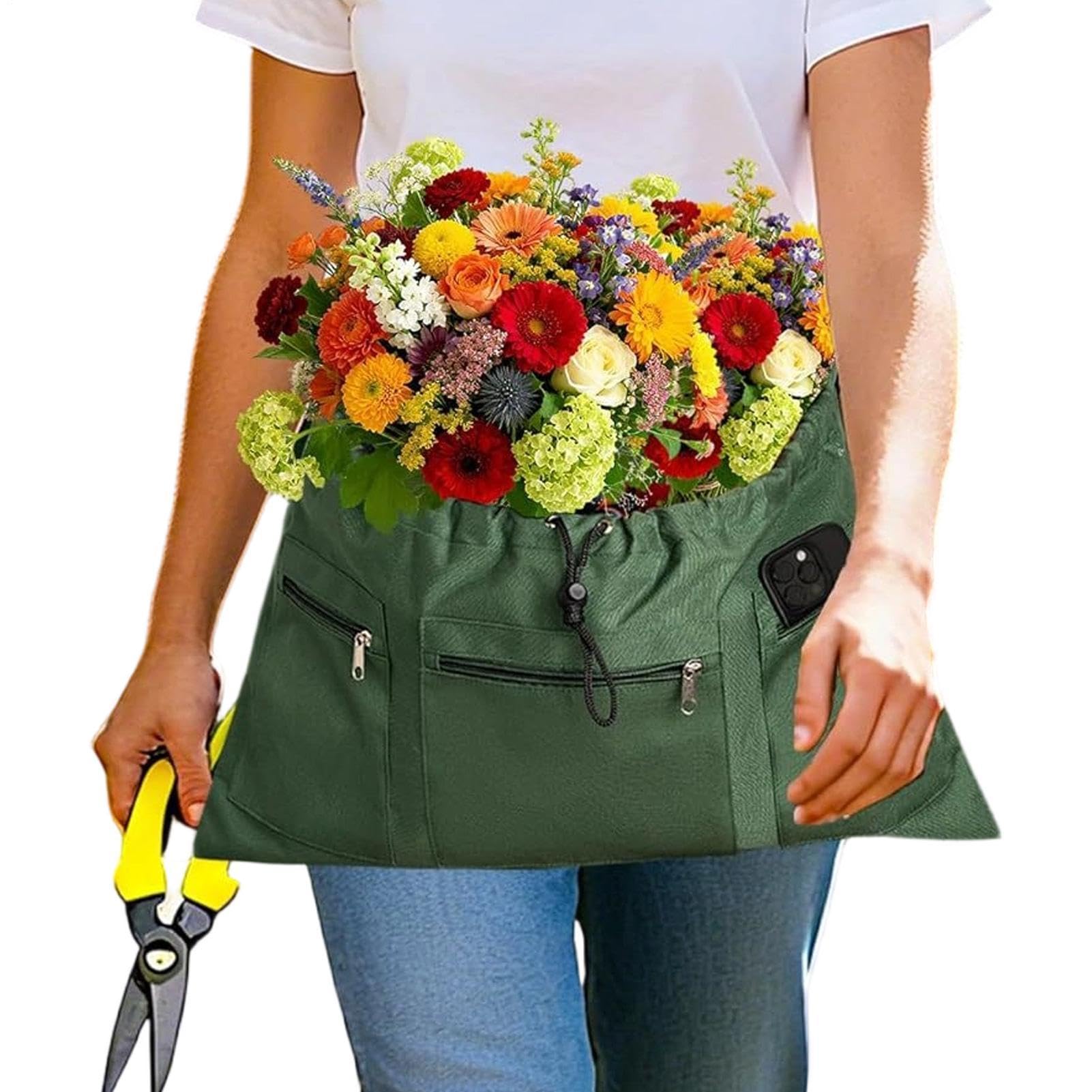 Tablier Pour Jardinage Avec Poches Grande Pochette Rangement Jardinage