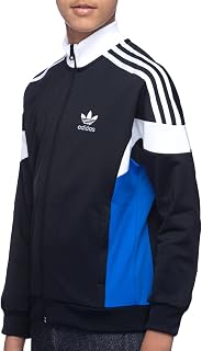 adidas Boy's J Clr84 Tt Sweatshirt - Black/Negro/Blanco/Azul, Size 116