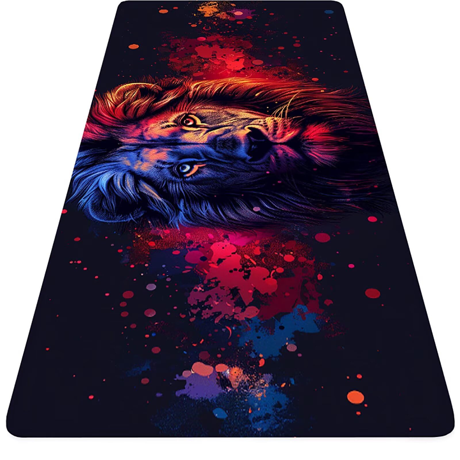 Animale Tappetino Mouse Gaming xxl 1000 x 500 mm, Tappetino Scrivania Rosso Con Bordi Cuciti, Presa Stabile su Superfici Lisce, Impermeabile Antiscivolo Mouse Pad per Gaming Accessori Regalo c2-191