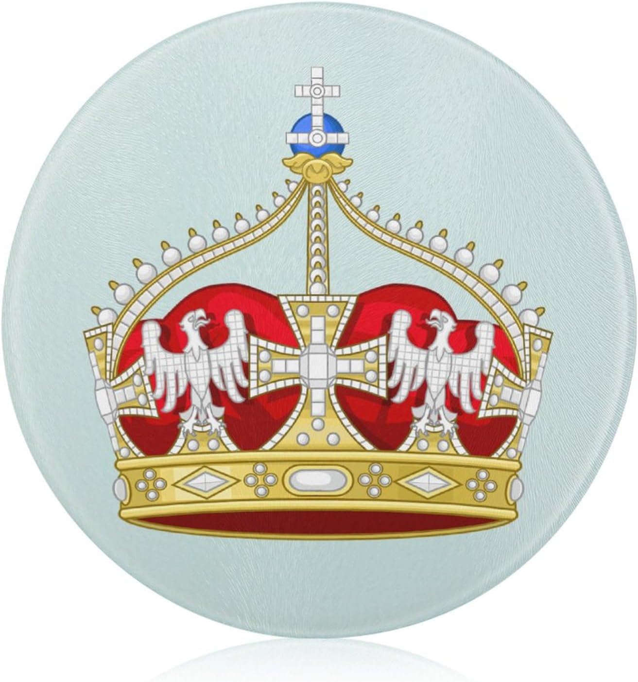 The German Prince Kitchen Cutting Board Glass Chopping Block for Meat Vegetables and Fruits Ideal Home Gifts