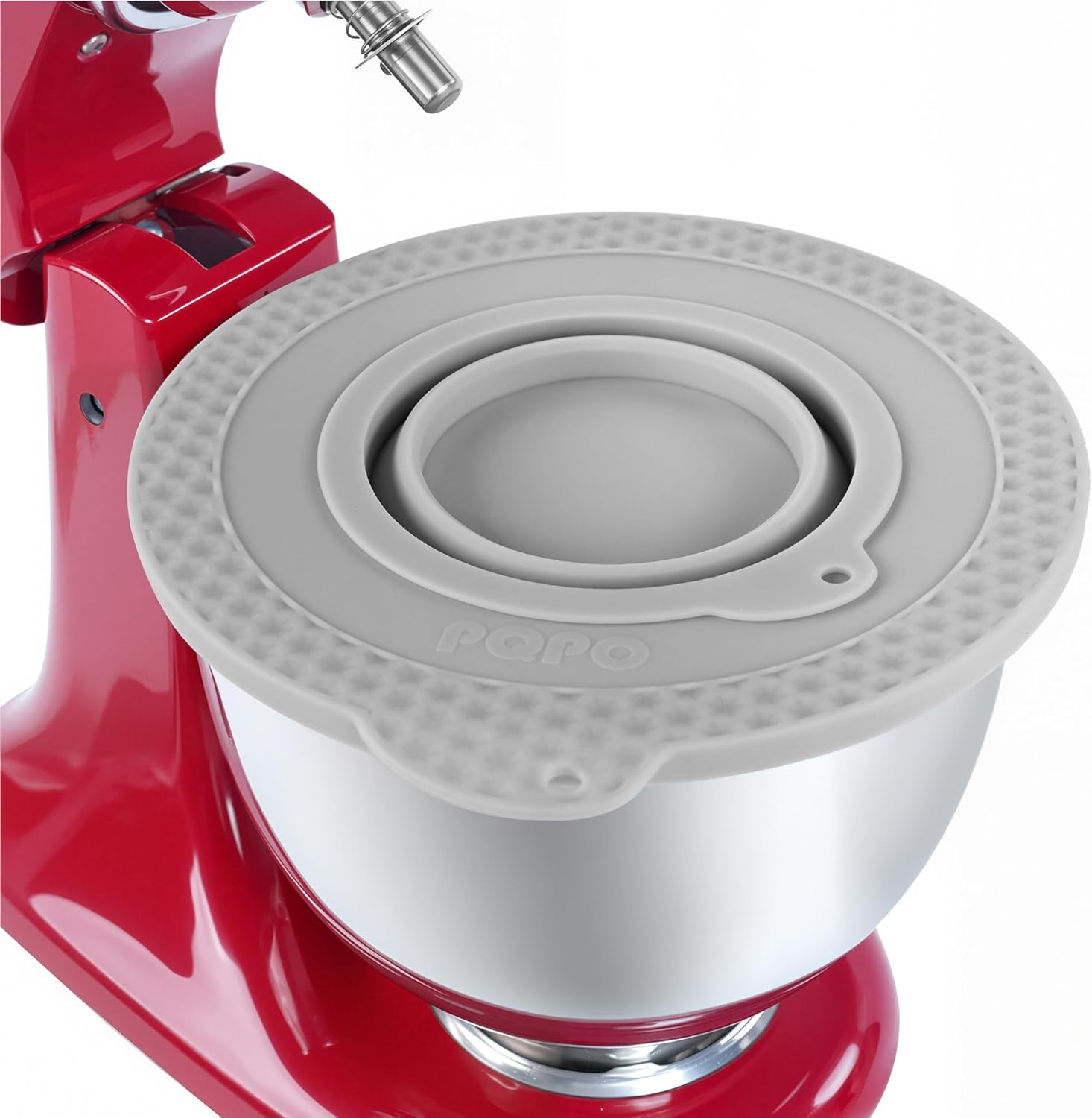 Silicone Mixer Bowl Cover Compatible with KitchenAid 4.5-5 Quart Tilt-Head Stand Mixer, Mixer Bowl Lid to Prevent Spilling of Ingredients