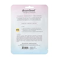 Vista 2 de dearcloud Parches solares de hidrogel con bloqueo UV, protector solar coreano para el cuidado de la piel para cara y debajo de los ojos