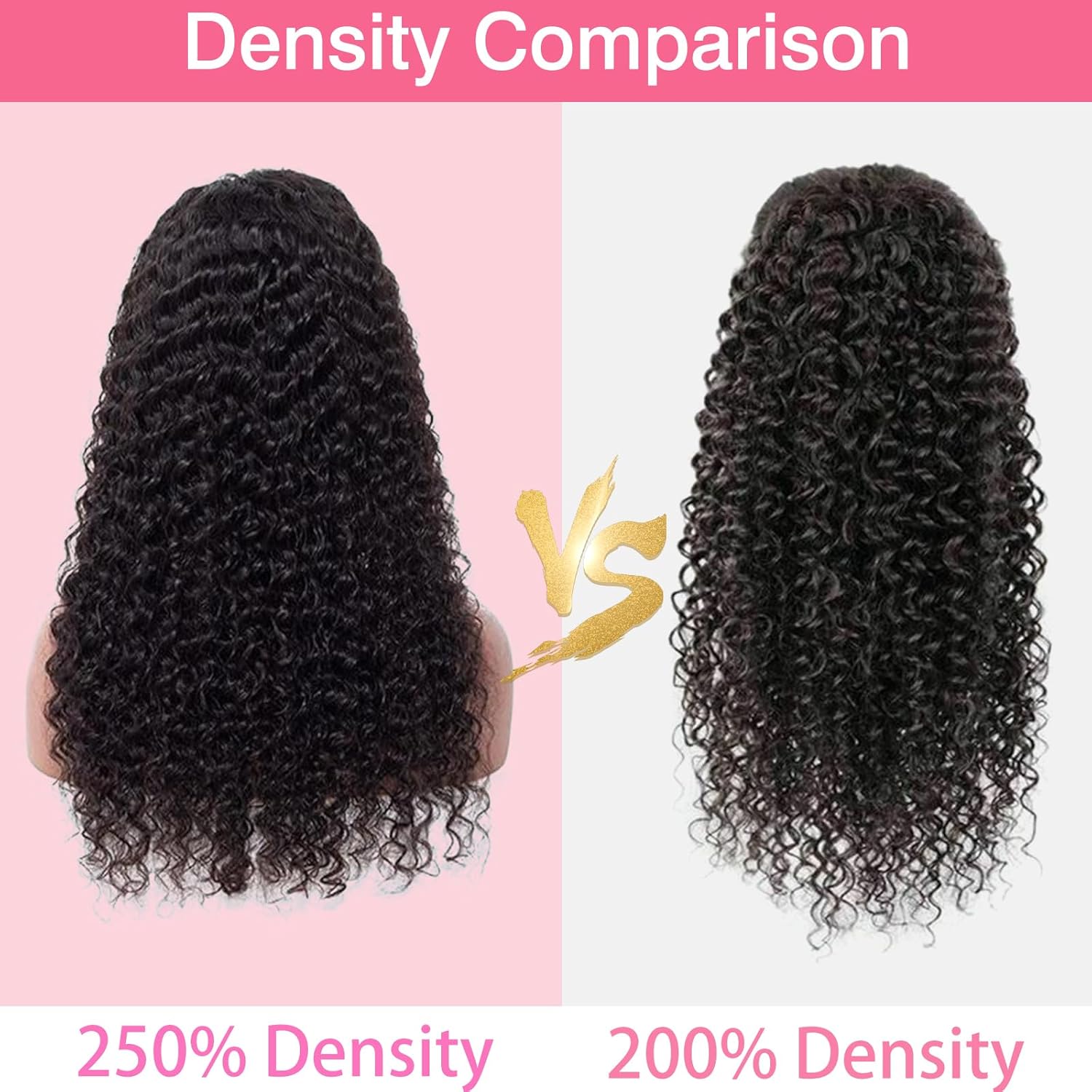 34 Inch 250% Density 13x6 Deep Wave Lace Front Wigs Human Hair Curly HD Lace Front Human Hair Wig Pre Plucked 100% Real Human Hair No Synthetic Blend No Tangle No Shedding Triple Lifespan 3X