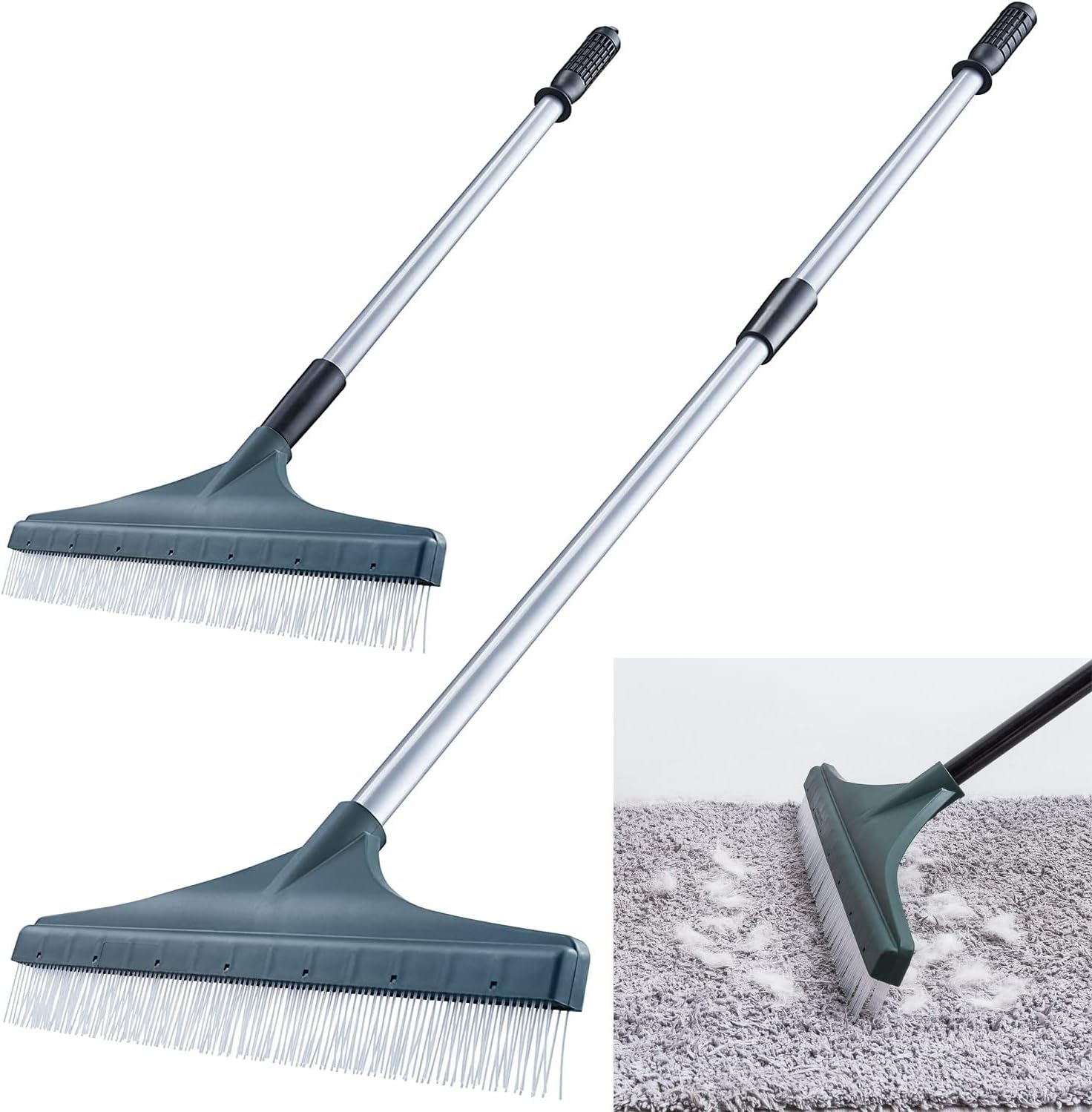 YORKSHIRE HOMEWARE Artificial Grass Brush Turf Rake artificial Lawn Brush Carpet Rake with