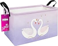 Vista 20 de Cesta de almacenamiento rectangular de tela, organizador de cesta para juguetes, libros, ropa, regalos, mascotas - Perfecta para el hogar, oficina