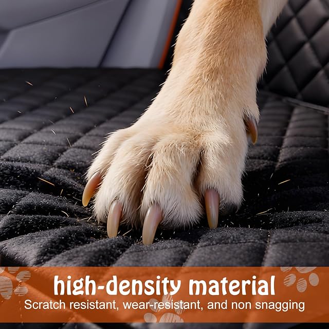 Foto 5 de 7 de GOMETY Protector Coche Perro, 147x137cm Funda Coche Perro Impermeable, Hamaca Viaje Mascotas