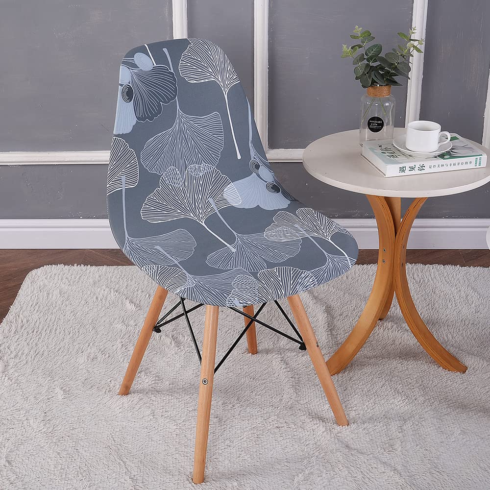Fundas para Sillas Escandinavas Cubierta de Silla Escandinavo Cubre Sillas de Comedor 4 Piezas Baile de Flores