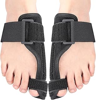 JHTSOLE Bunion Corrector Big Toe Straightener Hammer Toe Bunion Pain Relief Hallux Valgus Corrector Bunion Splint Bunion Pads Toe Brace 2PCS Right