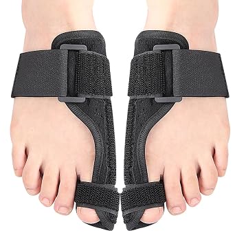Bunion Corrector Big Toe Straightener Hammer Toe Bunion Pain Relief Hallux Valgus Corrector Bunion Splint Bunion Pads Toe Brace 2PCS Left