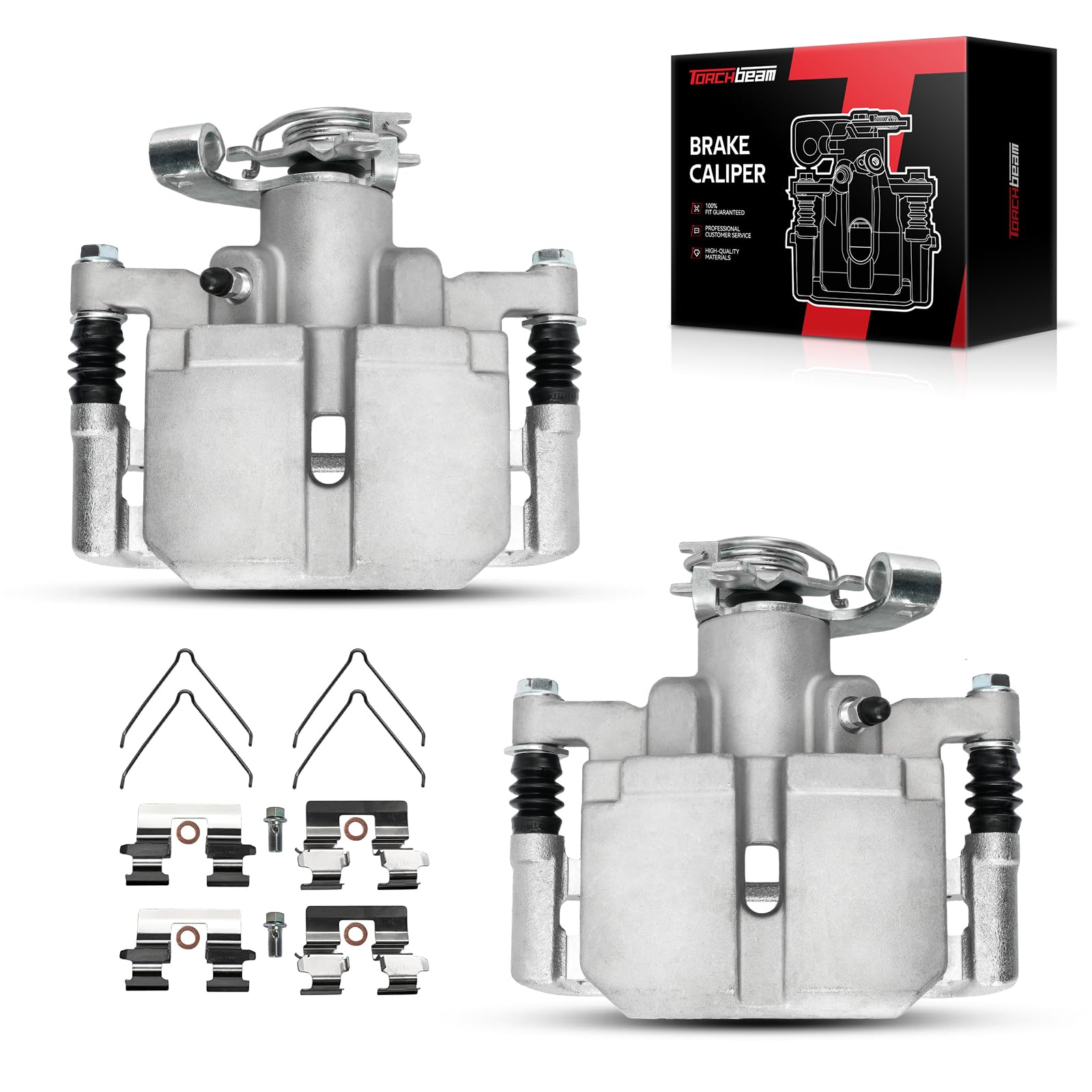Torchbeam Rear Brake Calipers Set for Dodge Dart 2013-2016