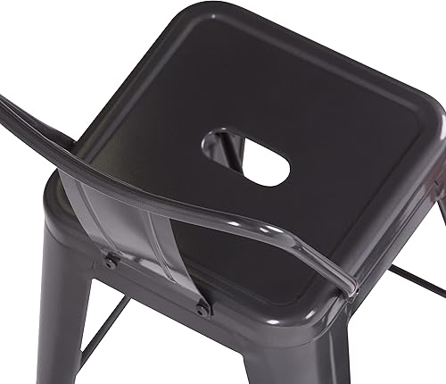 Miniatura 108 de SIMPLIHOME Rayne - Taburetes de encimera (juego de 2) – asientos de cocina de metal de 24 pulgadas de altura de asiento en blanco, asientos