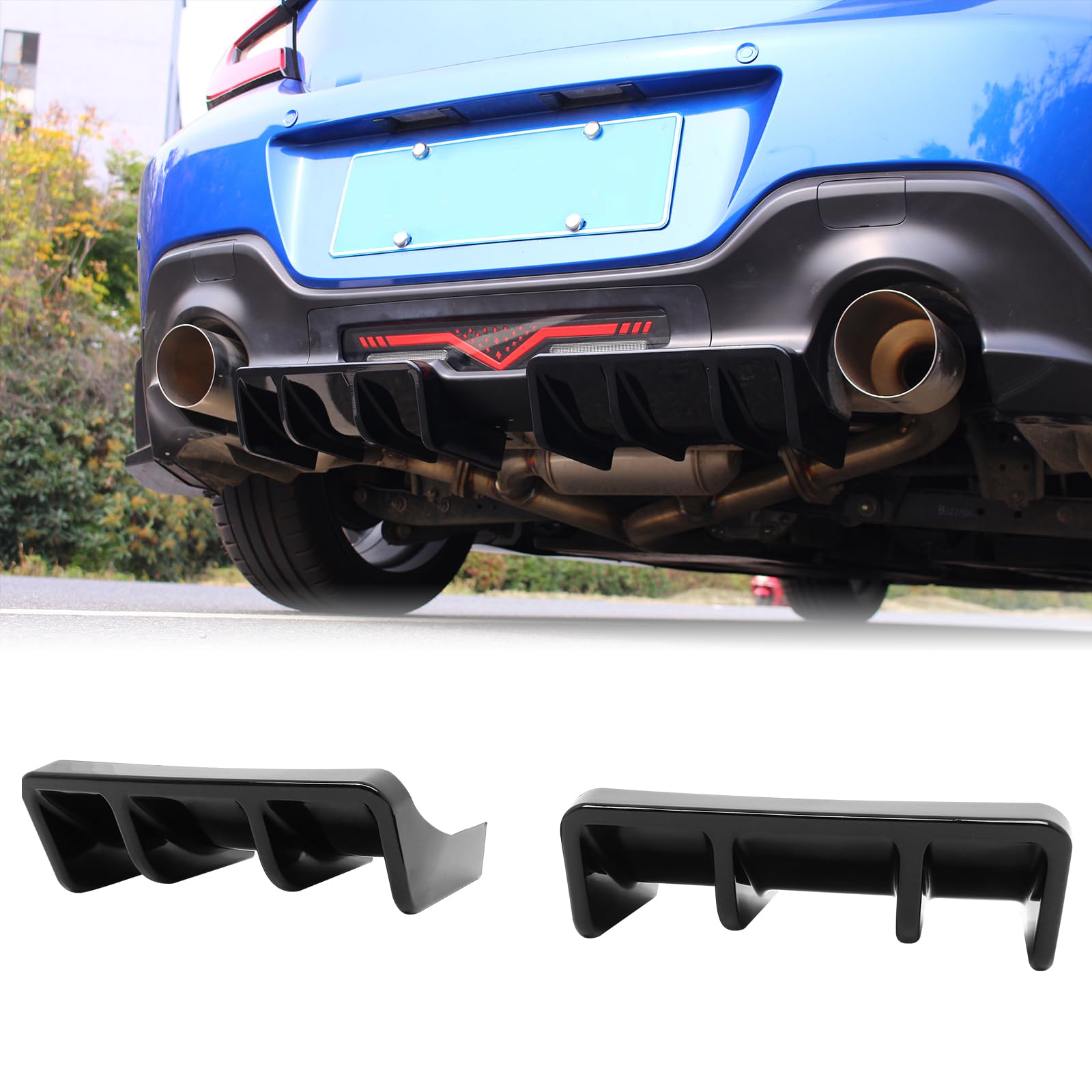 Amazon.com: FREEMOTOR802 Rear Diffuser Fits 2022-2026 Subaru BRZ