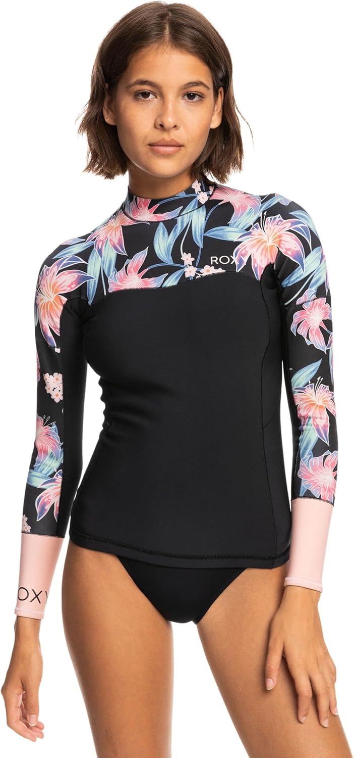 Roxy Women's 1.0mm Swell Series Wetsuit Jacket with Q-Lock Seams