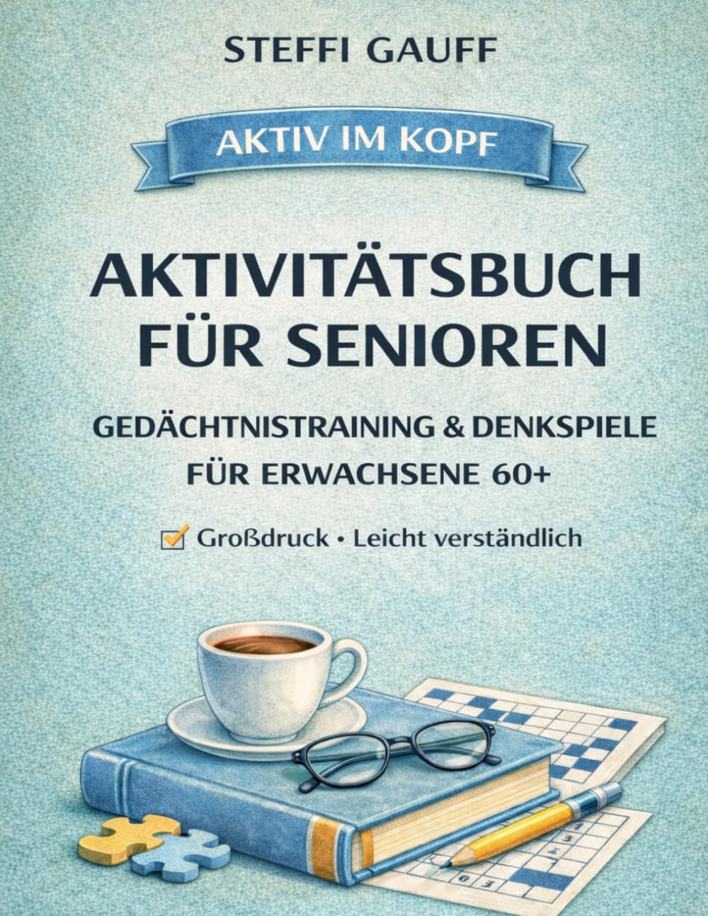 Aktivitätsbuch für Senioren – Gedächtnistraining & Denkspiele für Erwachsene 60+: Aktiv im Kopf mit abwechslungsreichen Rätseln und alltagsnahen ... Konzentration, Logik und geistiger Fitness