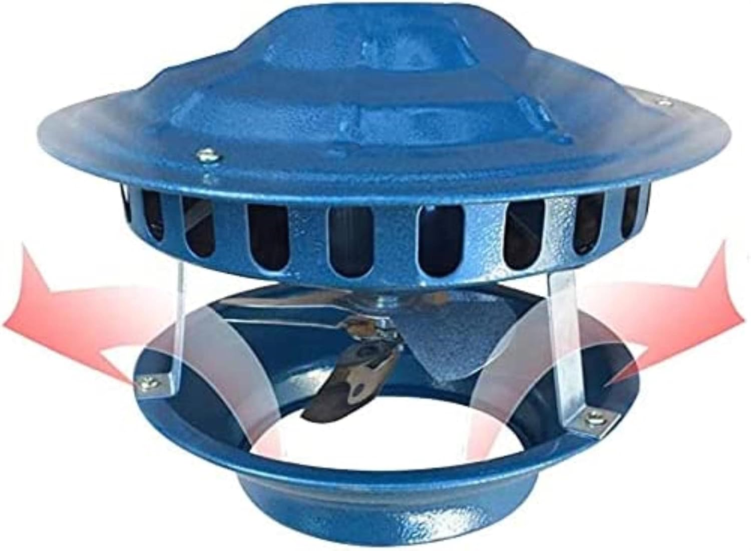 CNPRAZ 100W Chimney Fan for Flue Diameter 130mm Electric