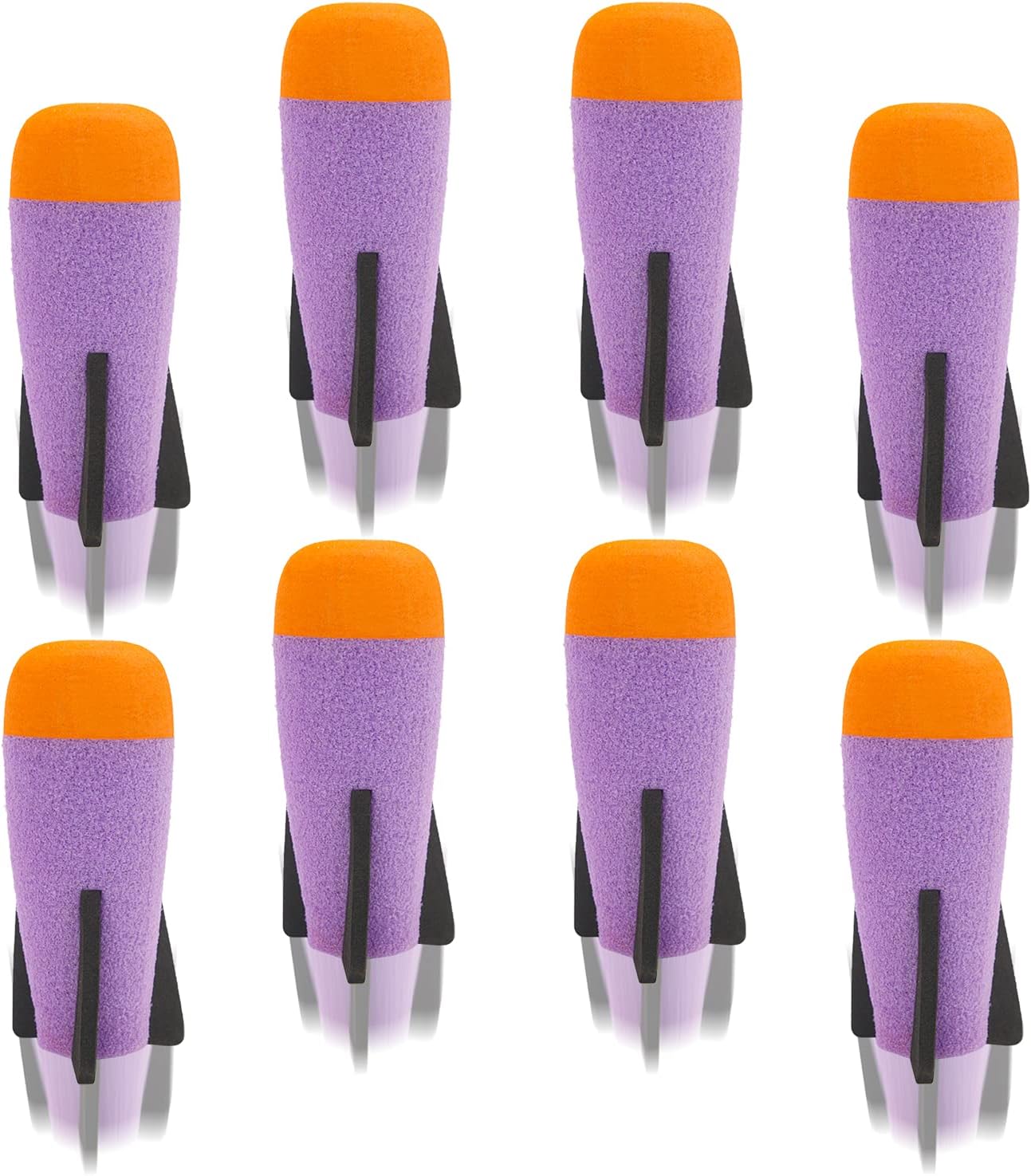 EKIND Mega Missile Refill for Toy Rocket Launcher, Foam Ammo Compatible for Nerf N-Strike Elite Series