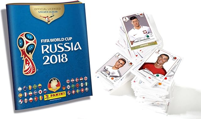 Panini World Cup Russia 2018 Sticker  1 Complete Set All + 1 Sticker Album