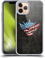 Vista 26 de Head Case Designs Funda de gel suave con licencia oficial de la WWE American Nightmare Flag Cody Rhodes Graphics compatible con Apple iPhone 7
