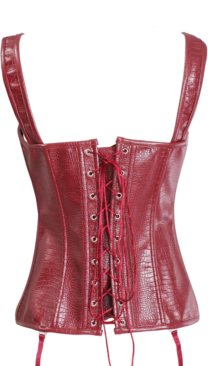 bslingerie® Womens Vintage Vest Renaissance Steampunk Bustier Corset at  Women’s Clothing store