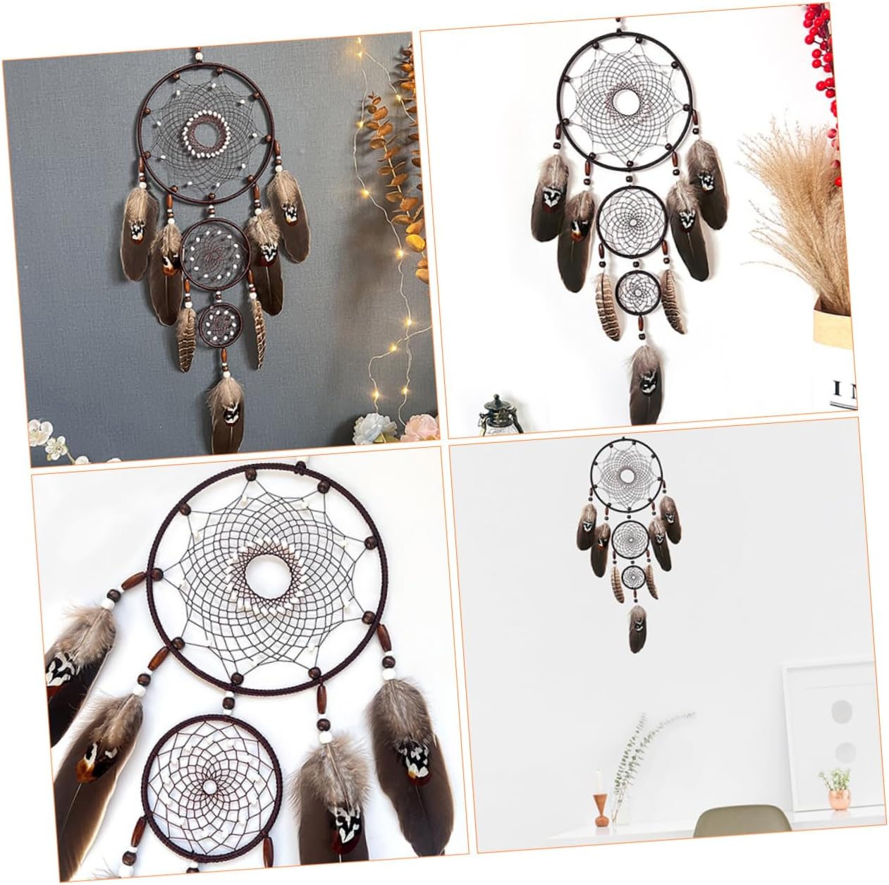 Authentic Dream Catcher Kit Macrame Wall Hanging Dream Catchers for Room Decor