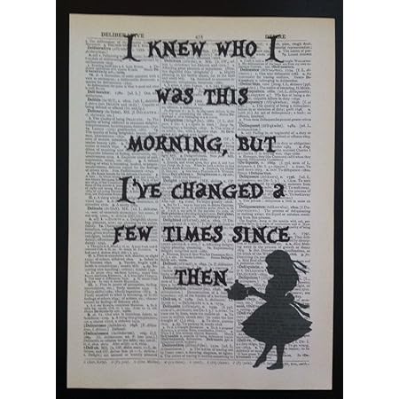 Parksmoonprints Citation D Alice Au Pays Des Merveilles Impression Sur Page De Dictionnaire Vintage Amazon Fr Cuisine Et Maison Parksmoonprints Citation D Alice Au Pays Des Merveilles Impression Sur Page De Dictionnaire Vintage Amazon Fr Cuisine Et Maison