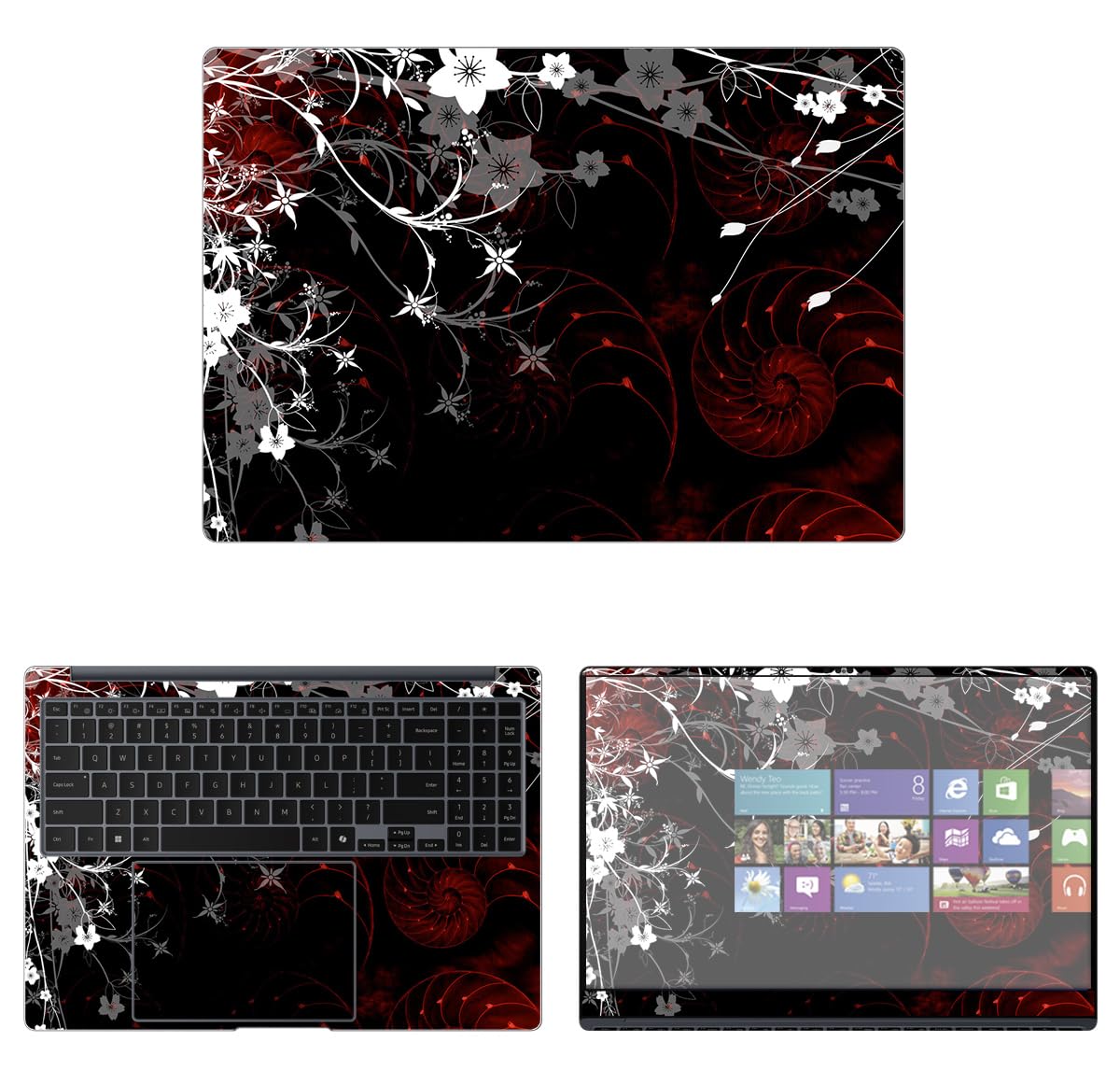Decalrus - Protective Decal Sticker for The Samsung Galaxy Book4 16 (16" Screen) case Cover wrap SAgalaxybk4_16-138