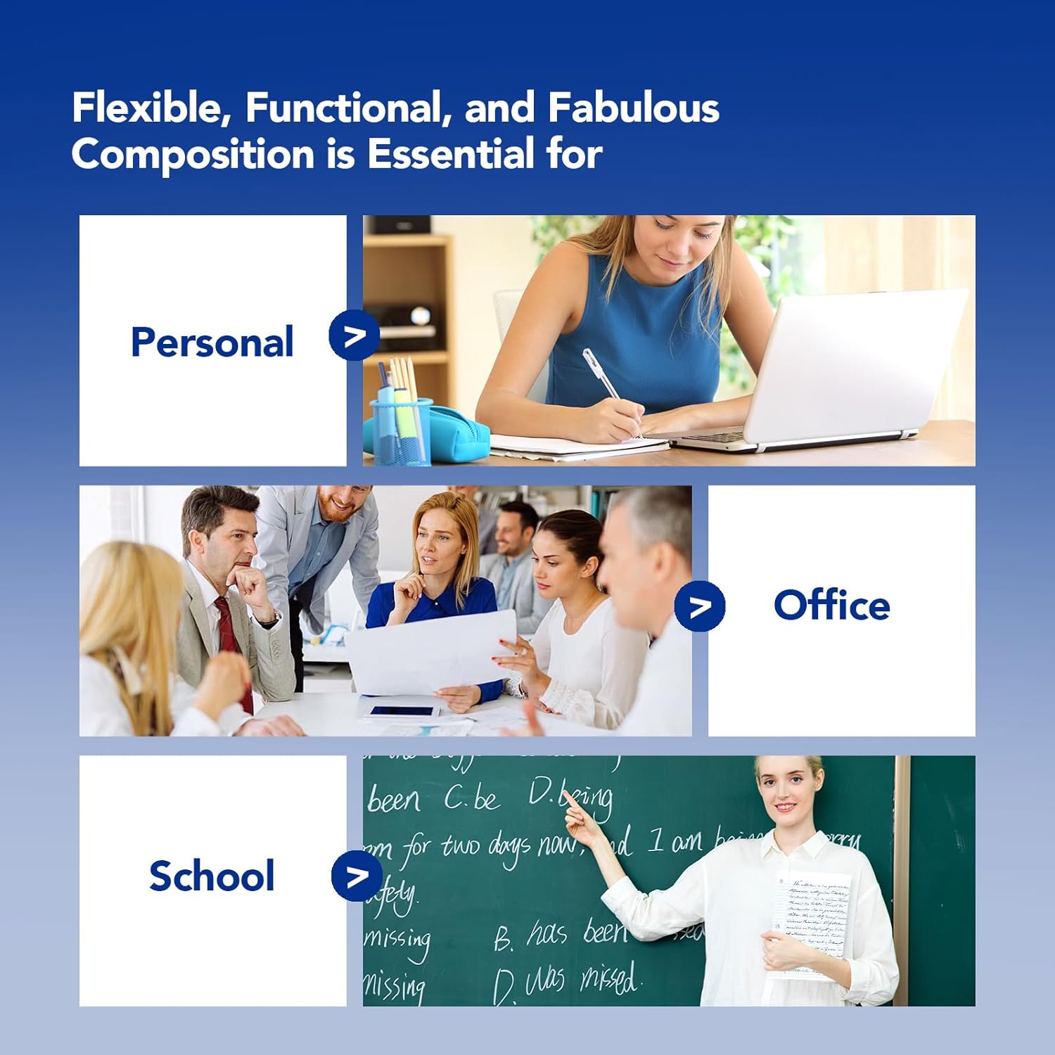 KAISA Composition Notebooks 100Sheets Comp Book, College Ruled, 9.75x7.5inch, Classic Marble Primary Composition Notebook, 20Pads, C10001C