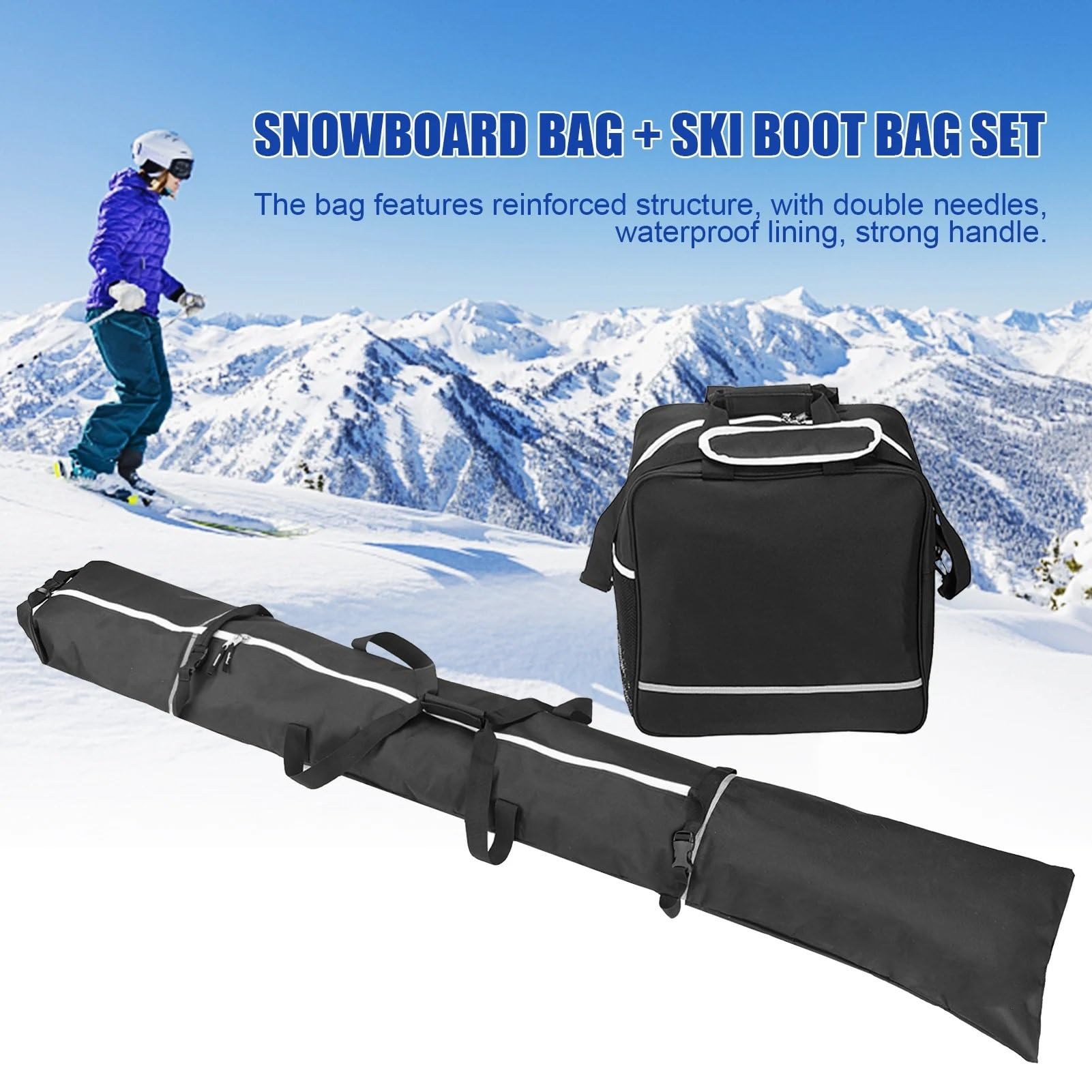 Plecak do rolek, Plecak na buty narciarskie, torba snowboard i, plecak do jazdy nartach łyżwach