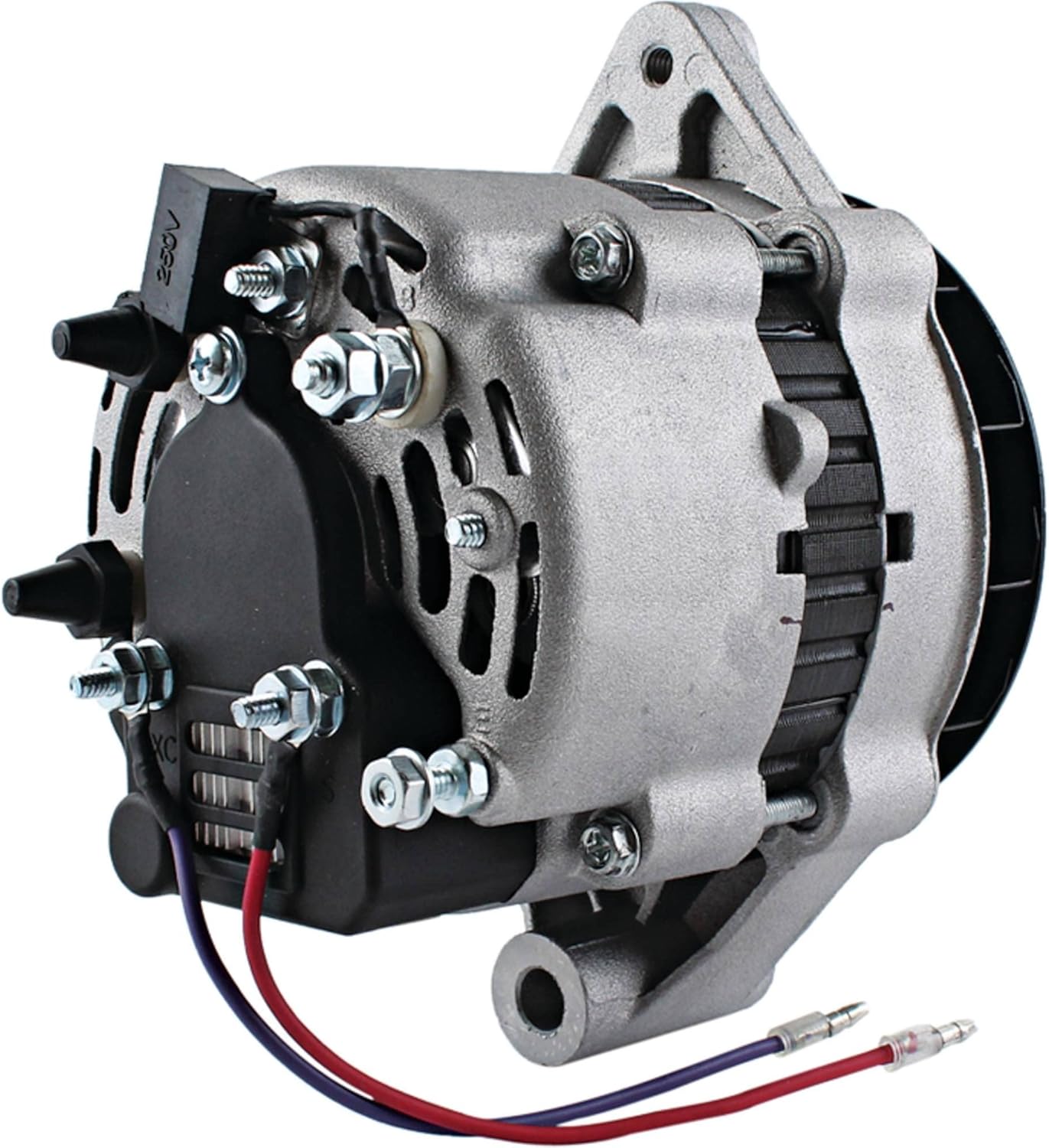 DB Electrical 400-46040 Alternator Compatible With/Replacement For Mercruiser Mando AC165617, M50924, M59207 with Nsk Bearings, Mercruiser Mando 807653 w/Hd Nsk Bearings 20057 60060 111710 400-46009