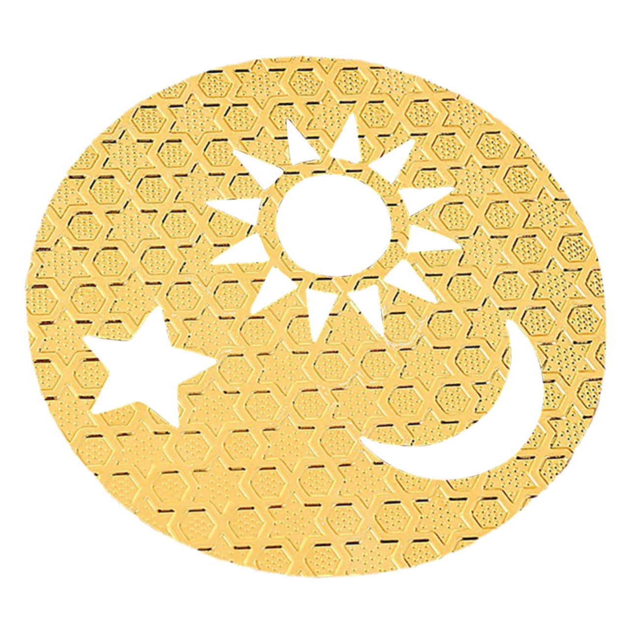 European Vintage Coaster Wear-Resistant Cup Pad Reusable Cup Coaster Wear-Resistant Cup Coaster Table Mat Placemat Coaster for Home Dining Table Mats Dining Table Pads Iron Cup Mat