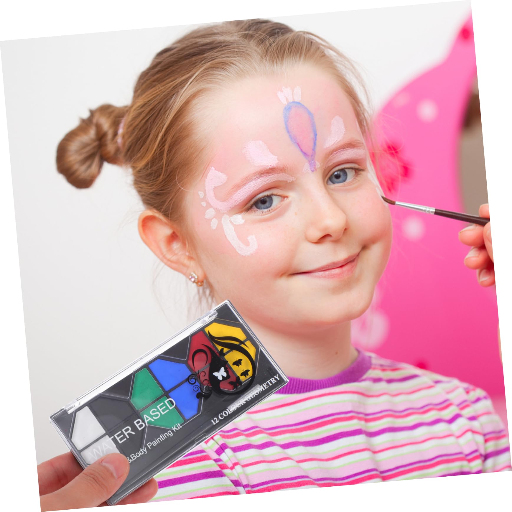 minkissy 3pezzi Pittura Per Viso e Corpo Acquerellabile Pigmenti Idrosolubili Per Trucco Mascherato Facile Da Applicare e Rimuovere