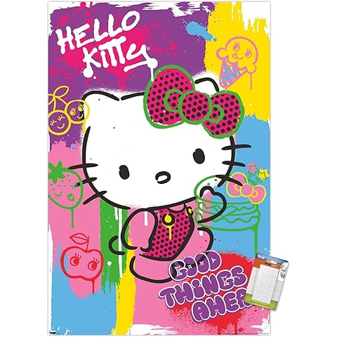 Trends International Hello Kitty - Pop Art Wall Poster, 22.37